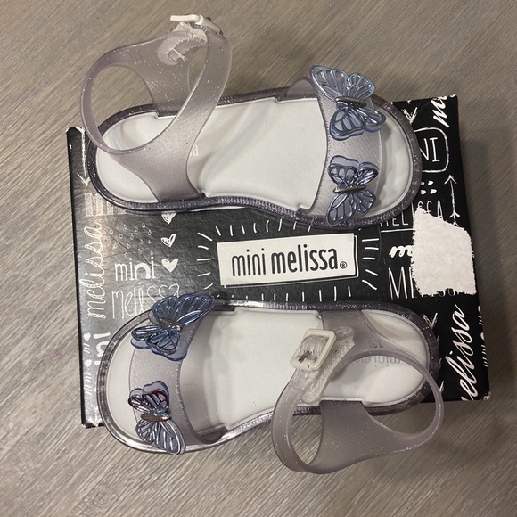 Mini Melissa butterfly slippers